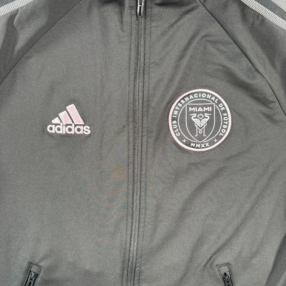 Adidas 2019 Inter Miami CF Anthem Jacket Mens XS Black Track Soccer Full‎ Zip